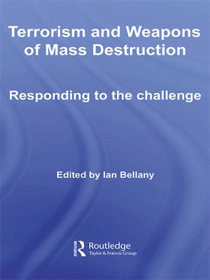 cover image of Terrorism and Weapons of Mass Destruction